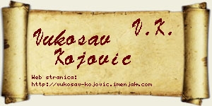 Vukosav Kojović vizit kartica